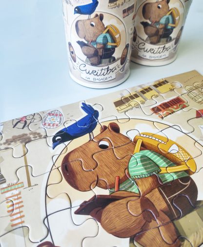 Quebra Cabeça Capivara - Imagem 4