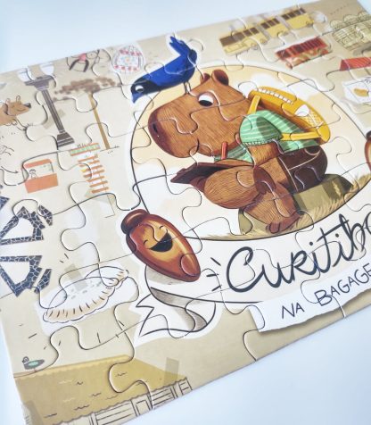 Quebra Cabeça Capivara - Imagem 3