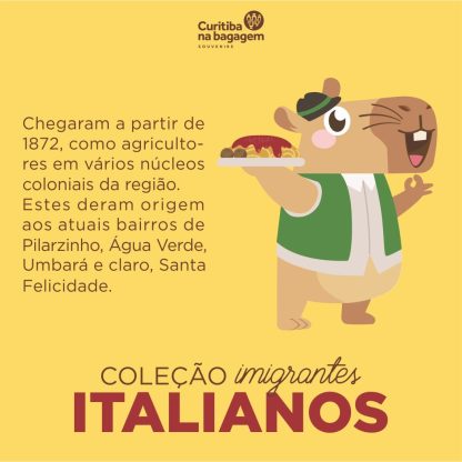 Chaveiro de Capivara Italiana - Imagem 2