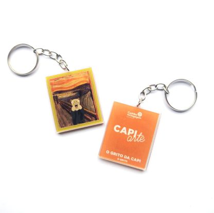 Chaveiro de Capivara Arte - Image 2