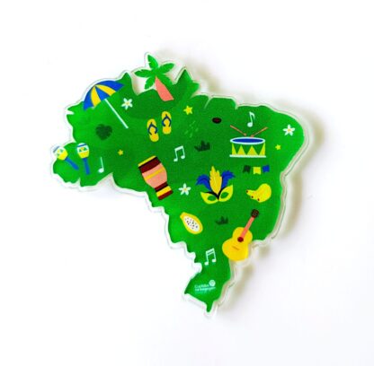 Ímã Mapa Brasil