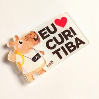 Ímã Eu Amo Curitiba