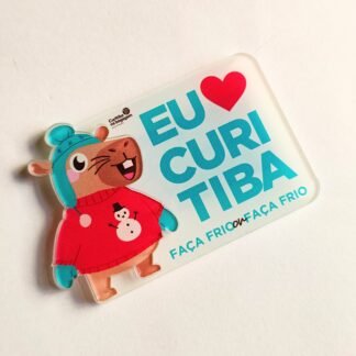 Ímã Amo Curitiba Frio